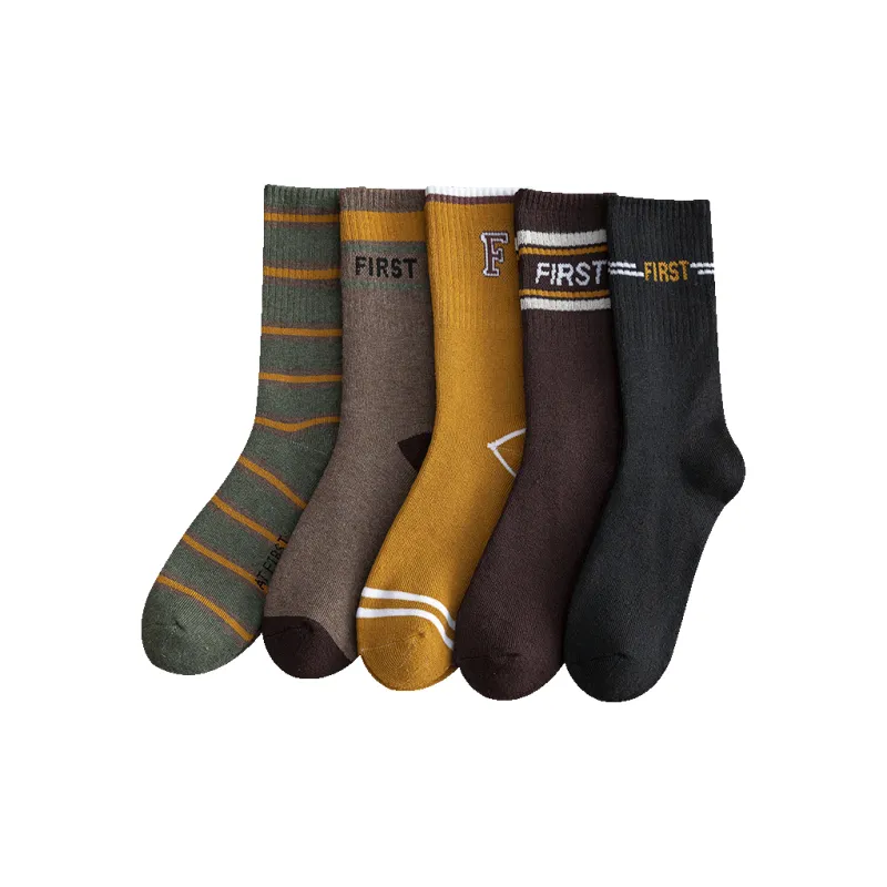 YUZHAOLIN Mid Calf Socks Men's Combo Set-9