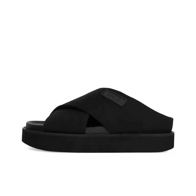 GANNI Crossover-strap Flat Sandals-0