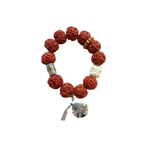 Red All Year Round King Kong Bodhi Seeds Fine Handicraft Men's