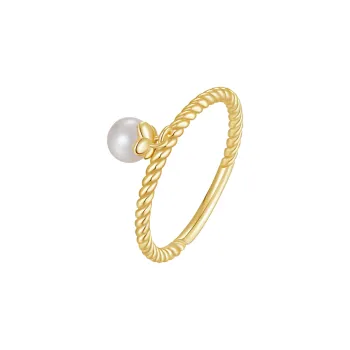 ZHENZHUAOMI Freshwater Pearl Rings Women's