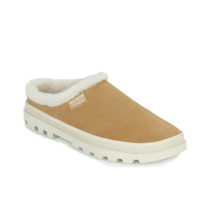 Palladium PALLADUNE Slip Resistant Closed Toe Slippers Women's Tan-2