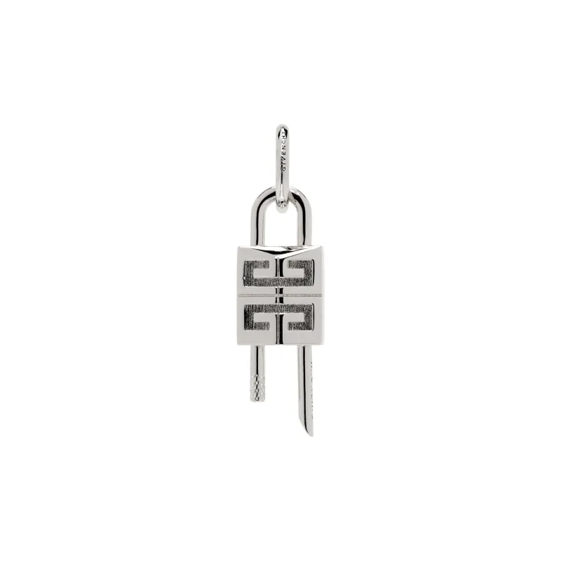 GIVENCHY Brass Earrings Men's Silver-1