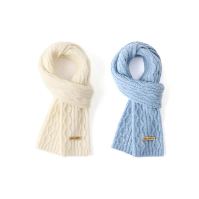 FREE RABBITⅡ Knit Scarves Unisex-13