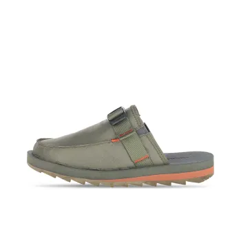 MERRELL Alpine Abrasion-Resistant Slip-Resistant Wrap-toe Slippers Unisex Green