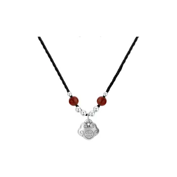 Fan Xing As Season S999 Fine Silver Necklaces Women's