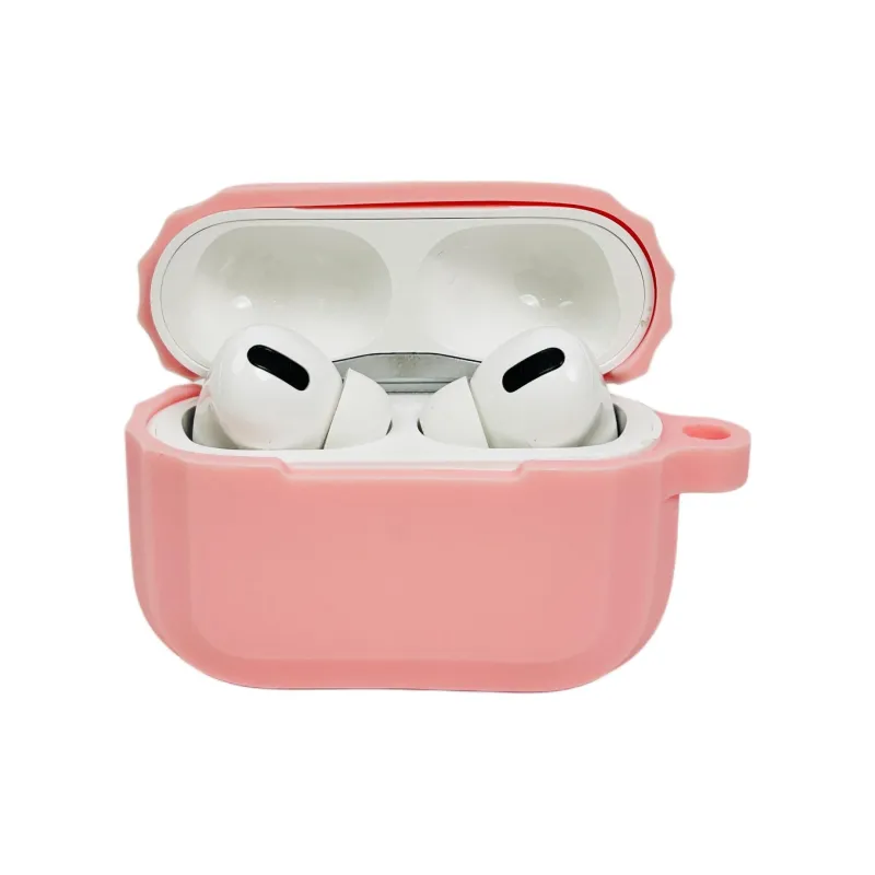 Sopi Compatibility With Apple AirPods 4/2/3/4th Generation/AirPods Pro/Pro TPU Solid Color Stripes Headphone Cases-11