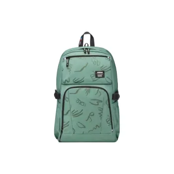 AMERICAN TOURISTER Fabric Backpack Unisex Lake Green