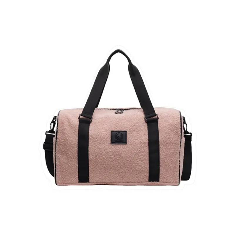 GOX Polyester Travel Bag Regular Unisex Ecru/Black/Gray Pink/Brown-9