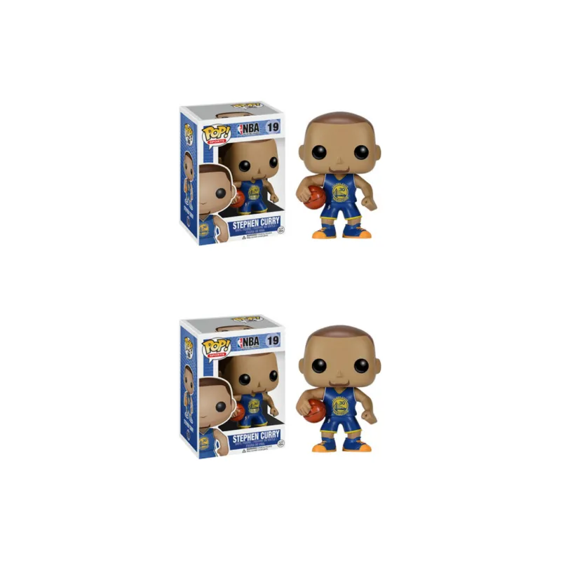 Funko Pop! Sports Nba Stephen Curry Blue Jersey Figure #19-1