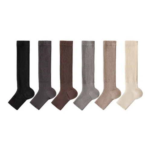 Temooues Knee High Socks Women's 2 Pack