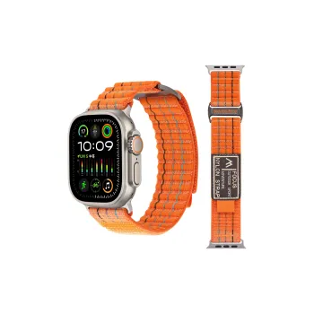 YOOVEI Watch Band Apple Compatibility Nylon Material