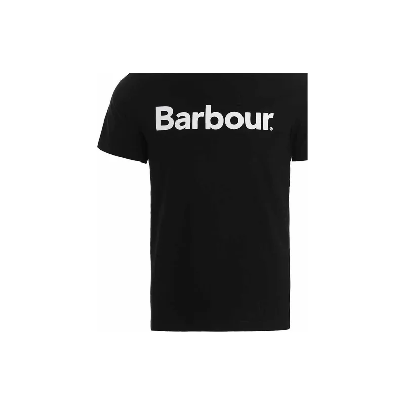 BARBOUR SS22 T Shirt Men's Black-4