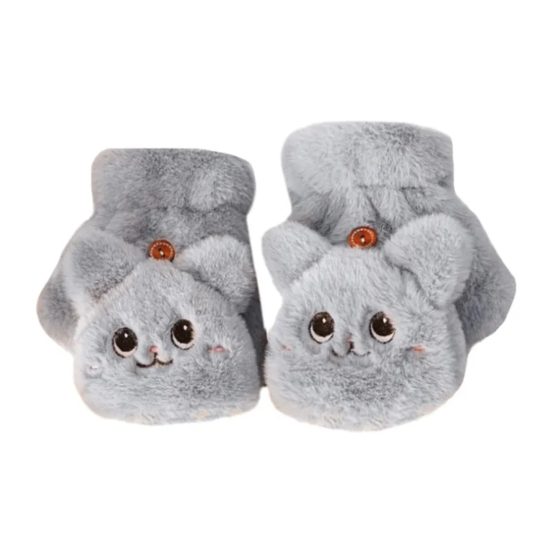 YUZHAOLIN Polyester Knit Gloves Women's-4