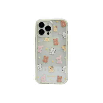 Wei Xin TPU Material 2 in 1 Stars Animal Phone Cases Compatible With IPhone 16/15 Pro Max/Apple 13/14 Pro Max/12