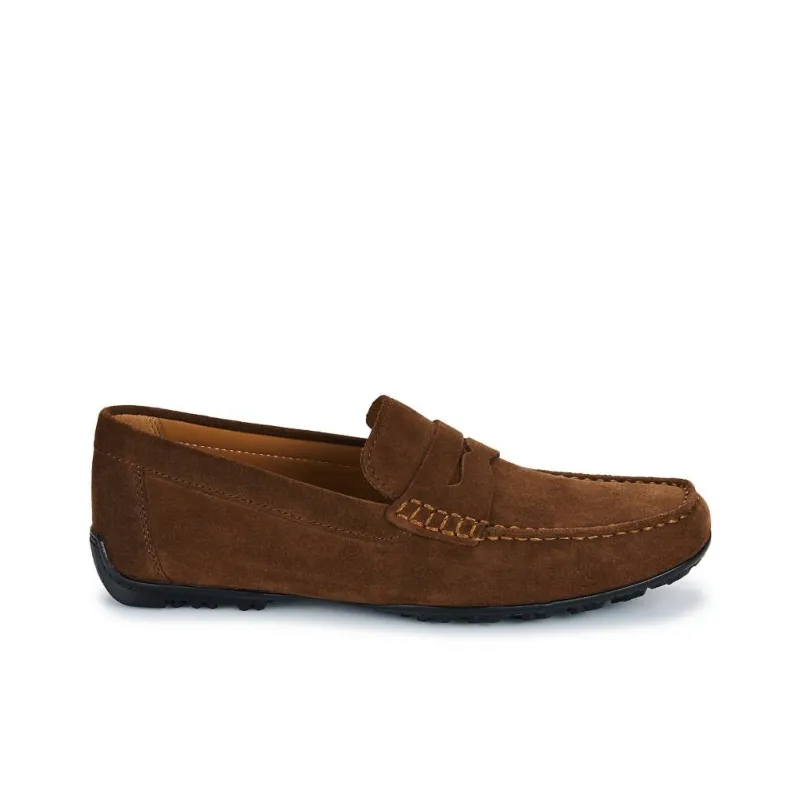 GEOX U KOSMOPOLIS + GRIP Loafers Men's Brown-1