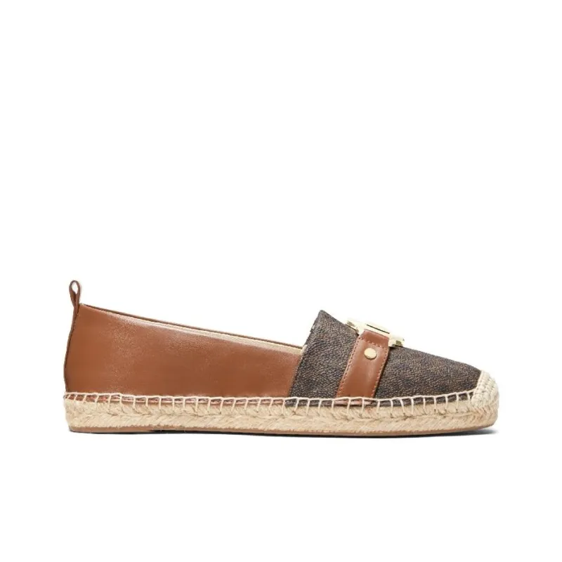 MICHAEL KORS Rory Flat Shoes Women's Dark Brown-1