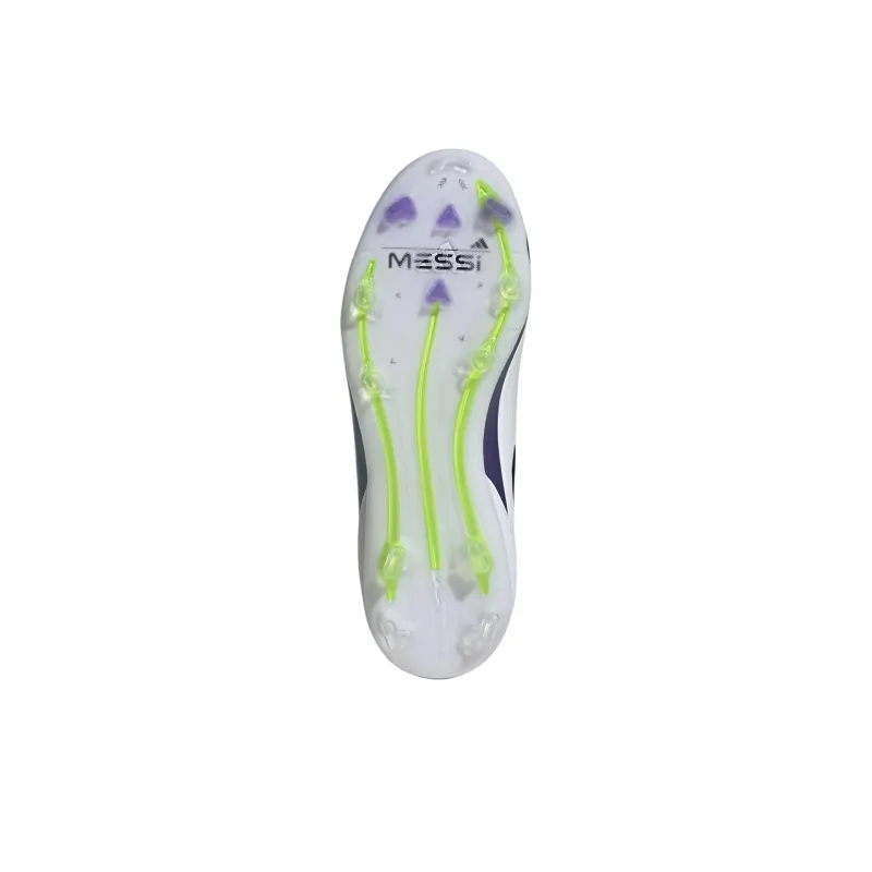 Adidas F50 PRO Anti Slip Wear Resistant Low Top Kids' Soccer Shoes White Black Kids'-3