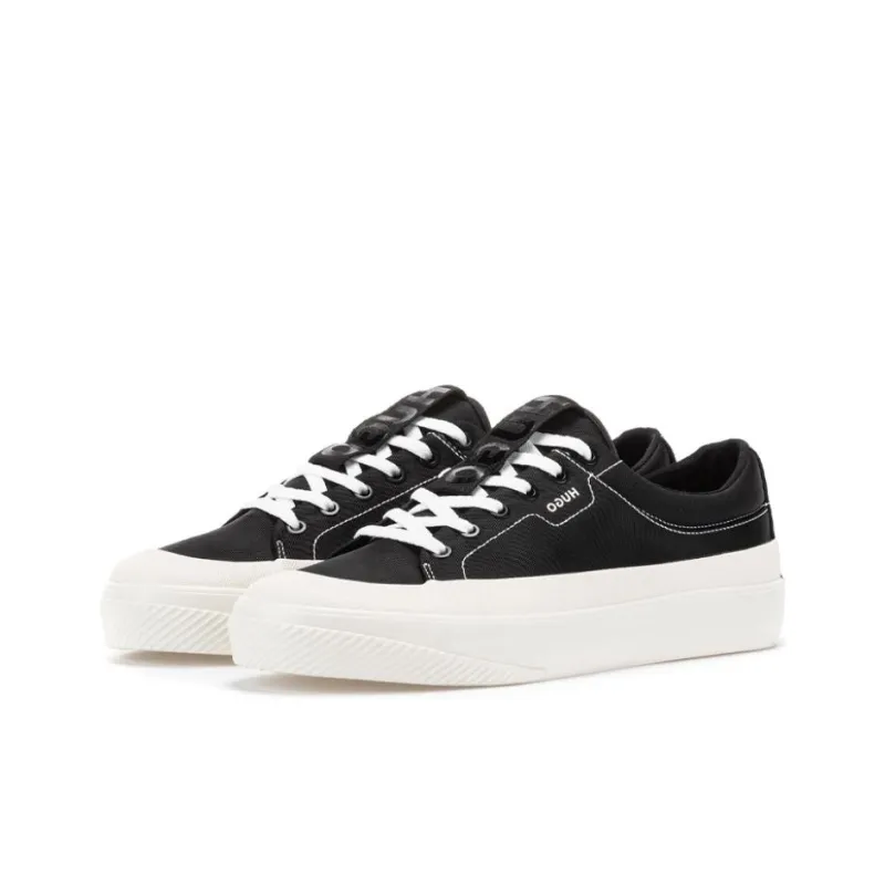 HUGO BOSS Low Top Stylish Skateboarding Shoes Men's Black-2
