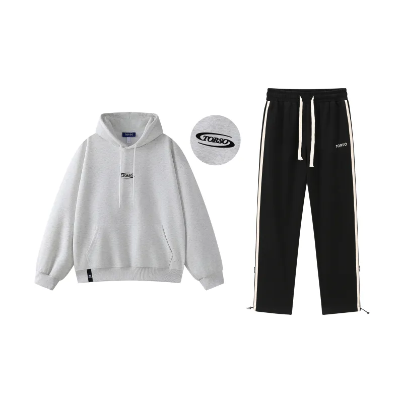 Torso Sweatshirt Sets Unisex-23
