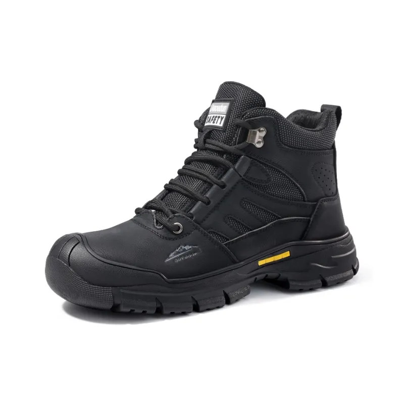Blue Gull Shield Coverage Support High Top Outdoor Shoes Men's Black-1