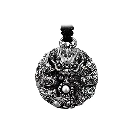 CUTE DAME S999 Sterling Silver Necklaces Unisex Silver-0