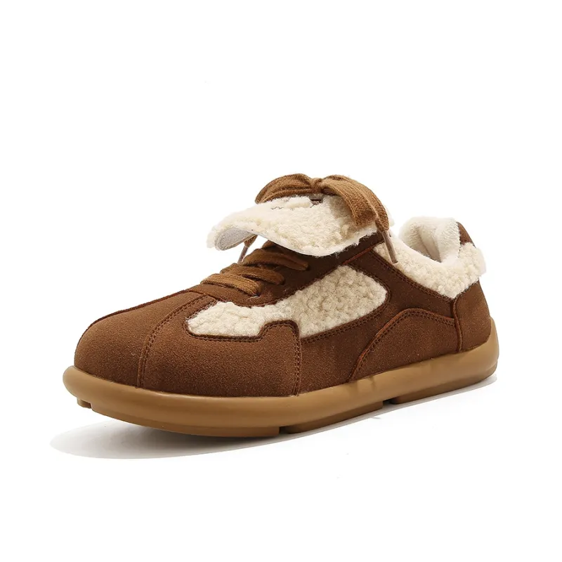 HUANQIU Slip Resistant, Abrasion Resistant, Thermal Low Top Casual Shoes Women's-1