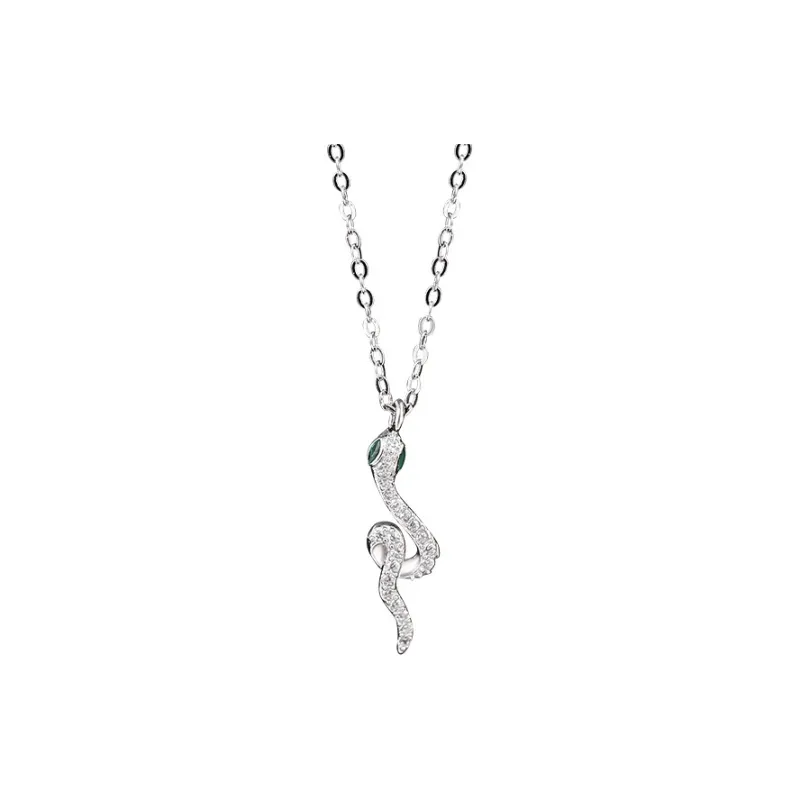 TIMEBOTTLE S925 Silver Necklaces Unisex-0