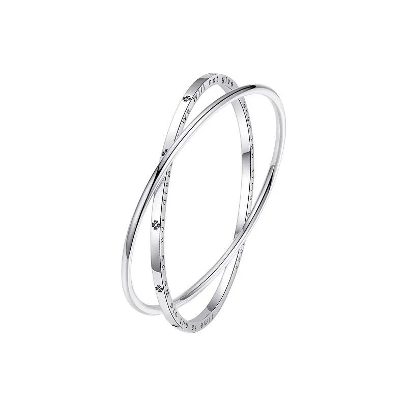 JESCAKOO Silver Wristbands Women's-6