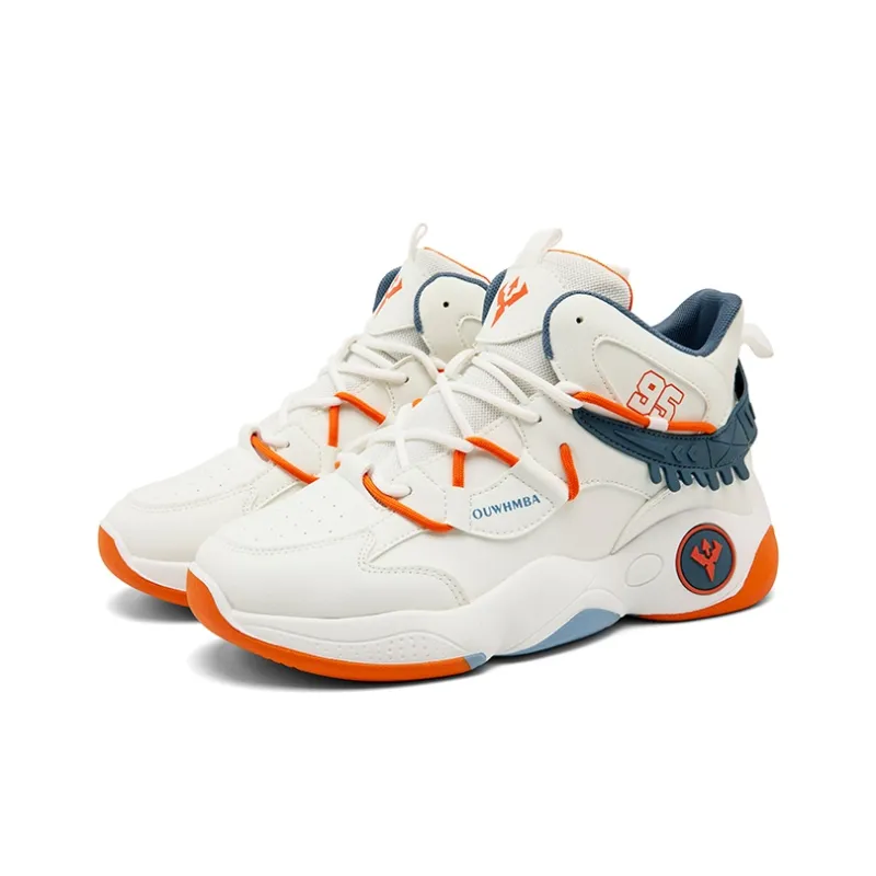 OUWENHEIMANBA Cushioning Coverage Rebound Height Increase Abrasion Resistant Breathable High Top Basketball Shoes Men's-10