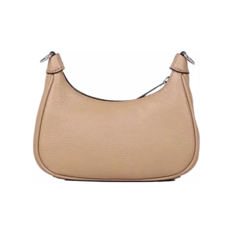 MICHAEL KORS Cow Leather Crescent Bag, Shoulder Bag, Crossbody Bag Trumpets Women's Camel-2