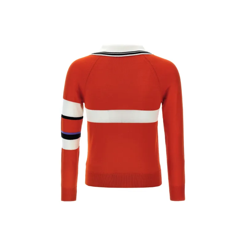 Wales Bonner Calm Polo Shirt-1