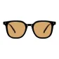 Black Frame with Tea Brown Lens