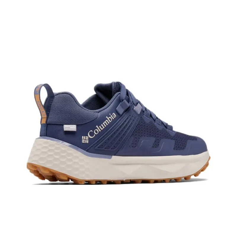 Columbia Anti Slip Wear Resistant Low Top Trekking Shoes Women's Blue-2