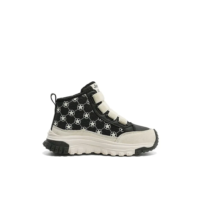 Jeep Slip Resistant Anti Kick Abrasion Resistant Thermal Height Increasing High Top Kids Lifestyle Shoes Kids'-7