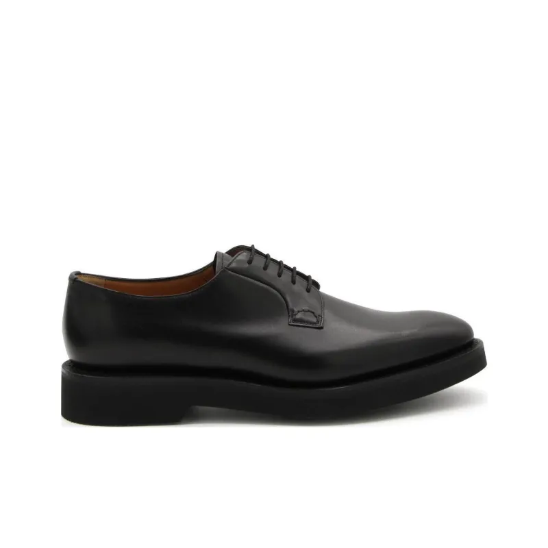 CHURCH'S Shannon Lace-up Leather Derby Shoes-3