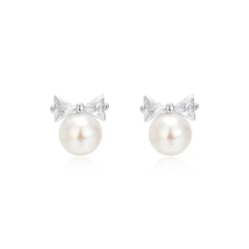 Central Fashion S925 Stud Earrings Women's