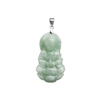 Jade Is Boundless Bean Type Jadeite Necklaces Unisex