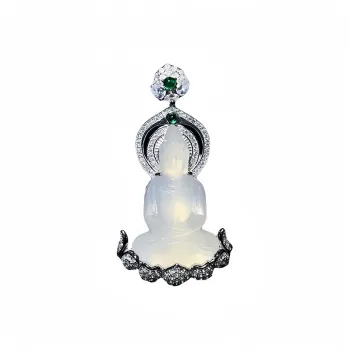 MUSHIFEN Chalcedony Necklaces Men's
