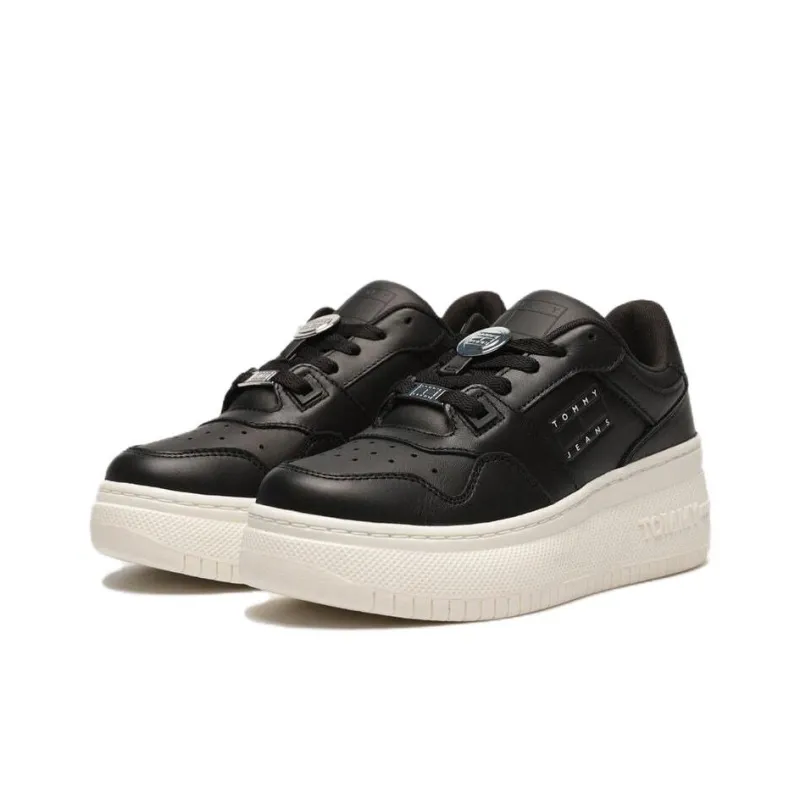 Tommy Hilfiger Low Top Casual Shoes Women's Black-2