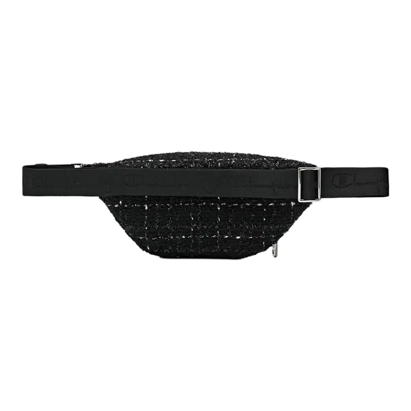 Champion Fabric With Synthetic Leather Fanny Pack Regular Unisex Iron Blue/Photon Gray/Black-10