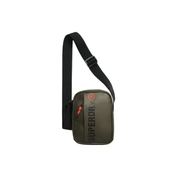 SUPERDRY Polyester Shoulder Bag Crossbody Bag Women's Green