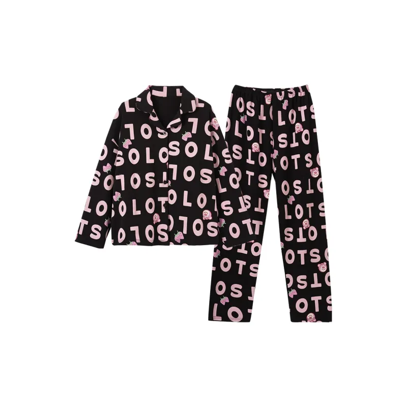 MADALLO Pajama Set Unisex Black-2