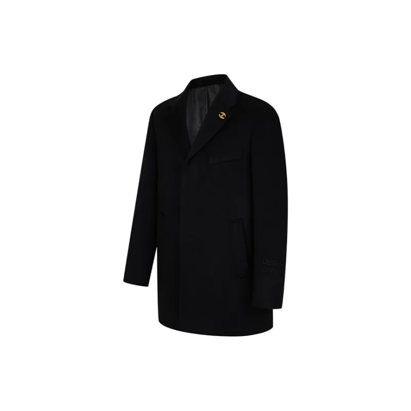 Cavalli Class Coats Men's Black-1