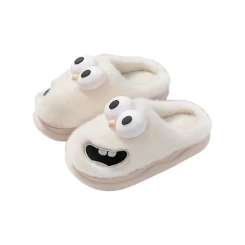 TLIT Fuzzy Slippers, Platform Slippers For College Students, Home Slippers