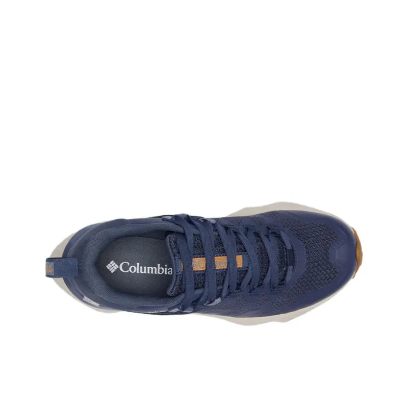 Columbia Anti Slip Wear Resistant Low Top Trekking Shoes Women's Blue-3