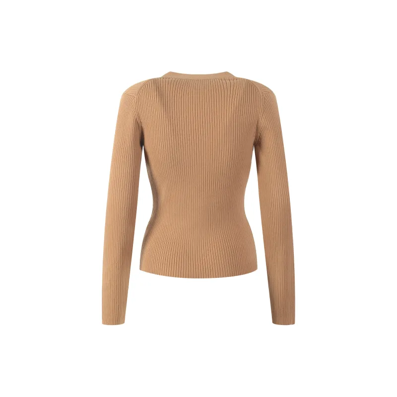 CHARM PICK Knitwear Women's Khaki-1