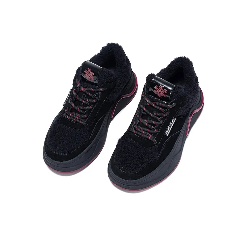 SELAIYA Thermal Low Top Skateboard Shoes Women's-7
