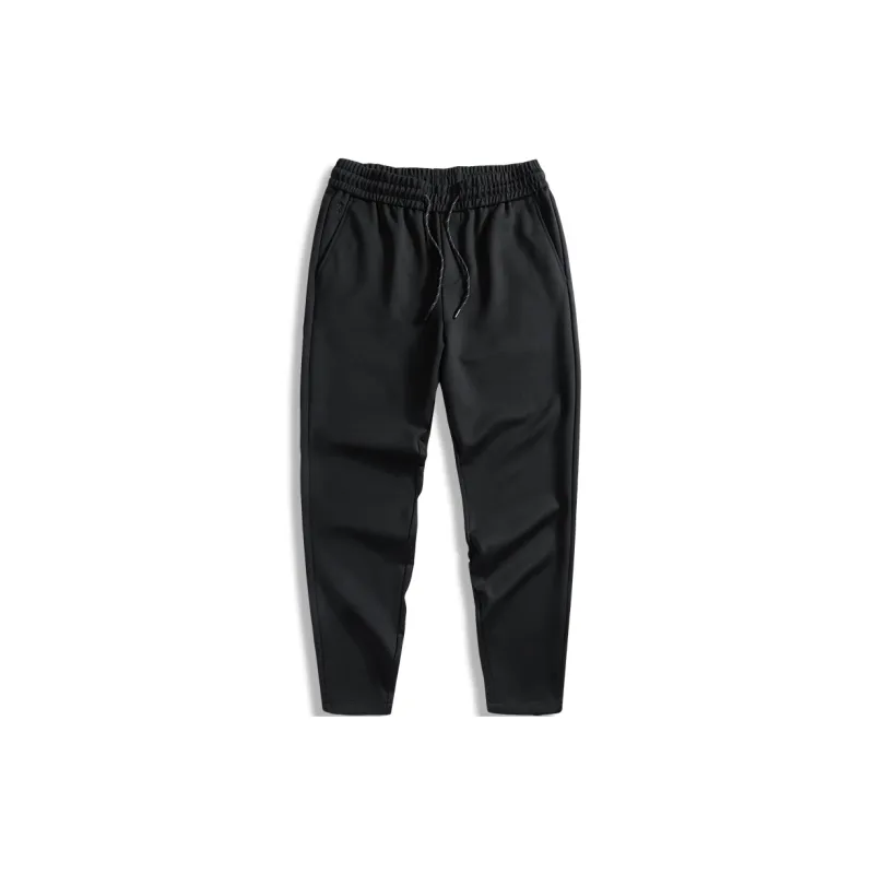 Dance With Wolves Casual Pants Men's Black-1