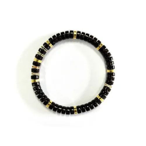 Yu Qing Huawei Compatibility Watch Band Handcrafted Beads Cute Bodhi Cat Paw Unisex Material
