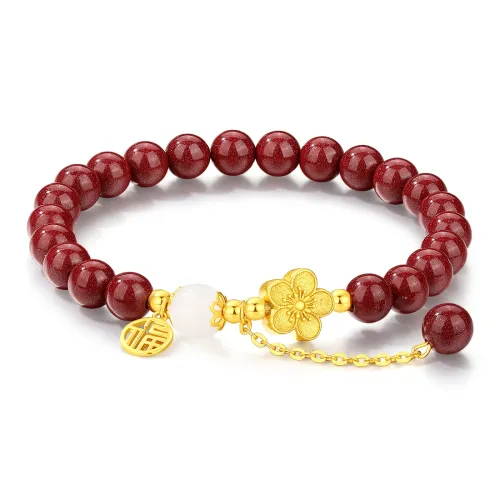 SEVEN COOK Reconstructed Cinnabar Bracelets Women's